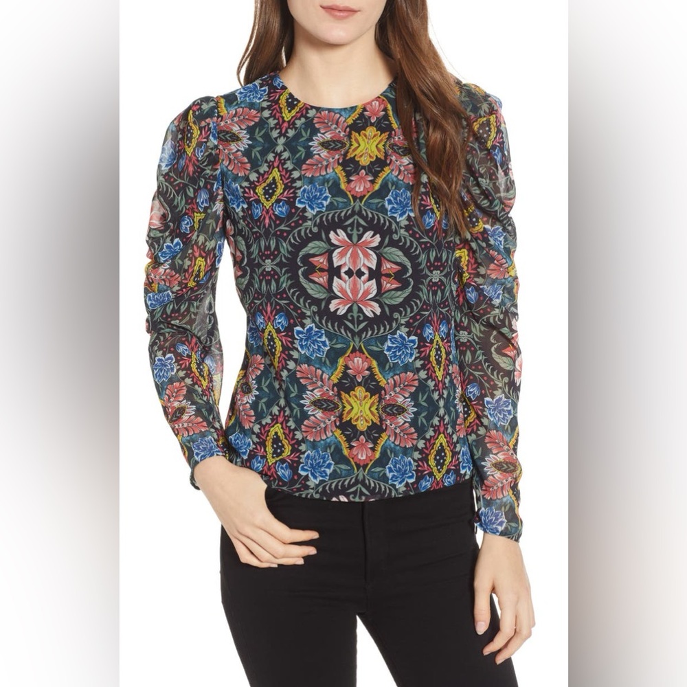 Rebecca Minkoff Sarabeth floral top